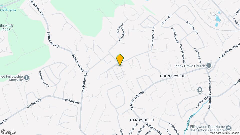 1804 Sweet View Way Map and Location Details