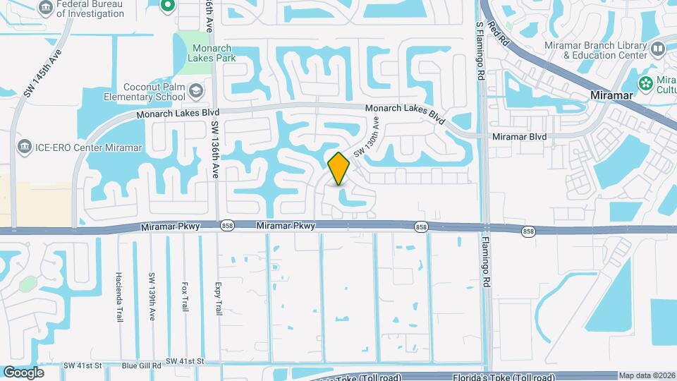3039 SW 129th Way Map and Location Details