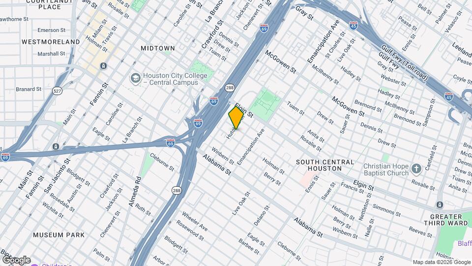 3409 Hutchins St Map and Location Details