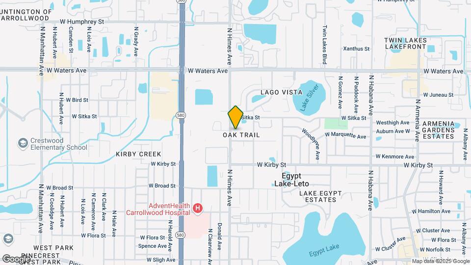 3441 Oak Trail Ct Map and Location Details