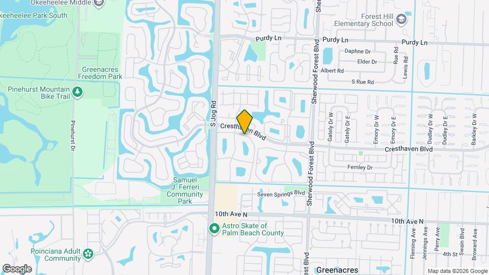 704 Sunny Pine Way Map and Location Details