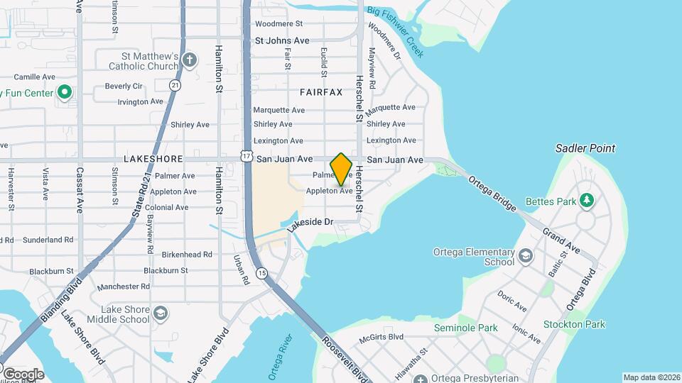 4234 Appleton Ave Map and Location Details