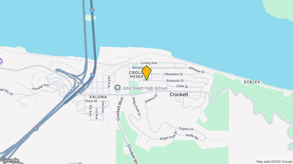 745 Edwards St Map and Location Details