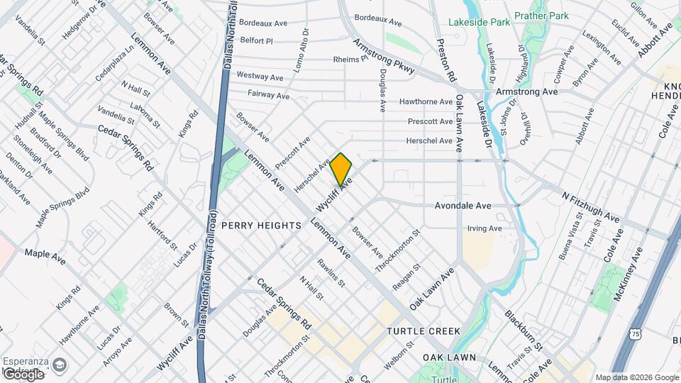 4239 Holland Ave Map and Location Details