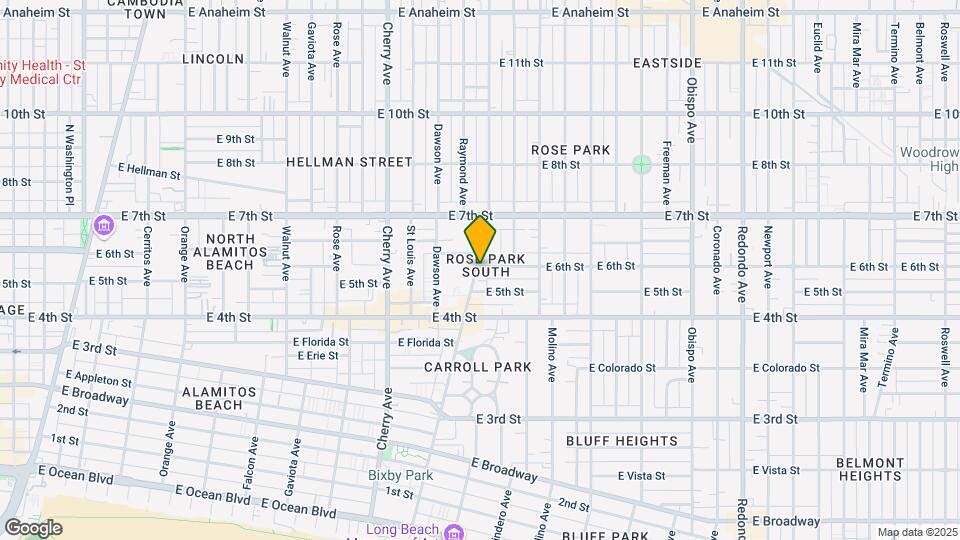 534 Junipero Ave Mapa y Detalles de la Ubicación
