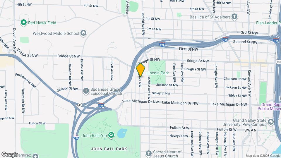 250 Valley Ave NW Map and Location Details