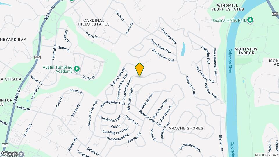 2413 Crazyhorse Pass Map and Location Details