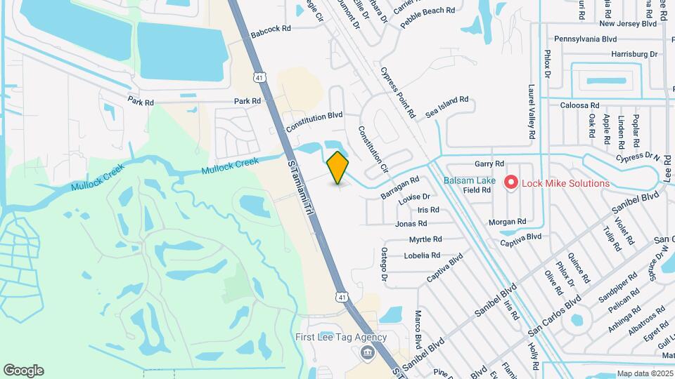 7165 Greenwood Park Cir Map and Location Details