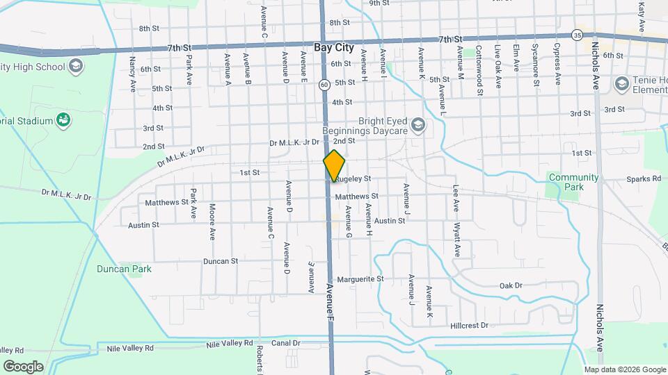 2809 Avenue F, Unit 2 Map and Location Details