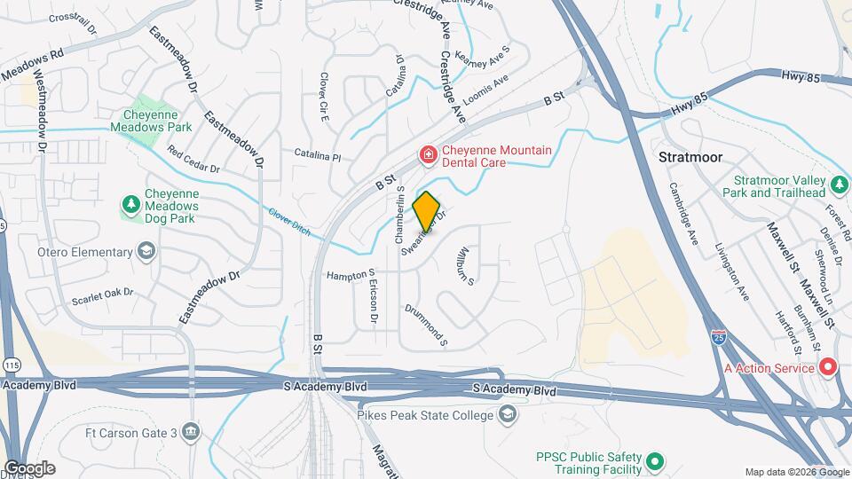 1875 Swearinger Dr Map and Location Details