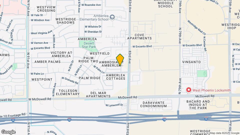 8338 W Hubbell St Map and Location Details