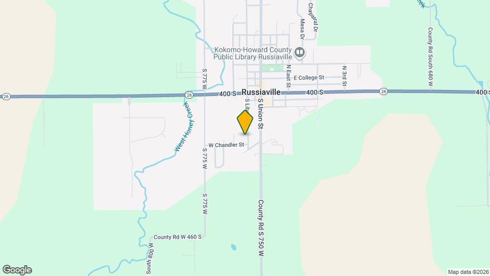 287 S Liberty St Map and Location Details