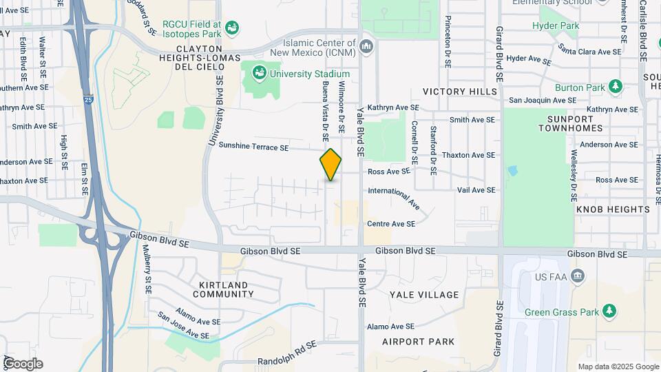1816 Buena Vista Dr SE Map and Location Details