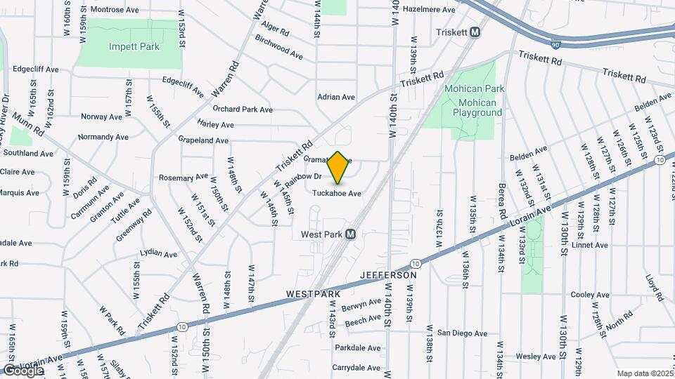 14218 Tuckahoe Ave Map and Location Details