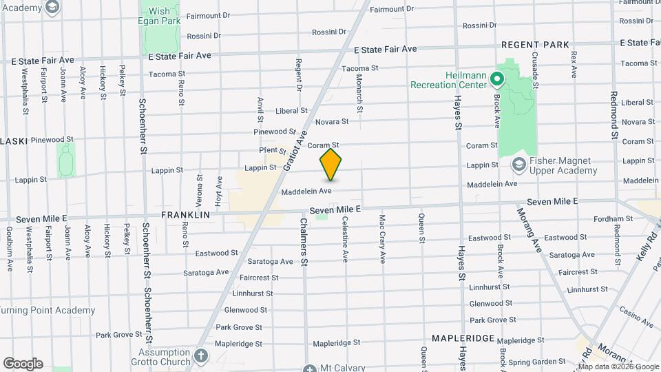 14481 Maddelein St Map and Location Details