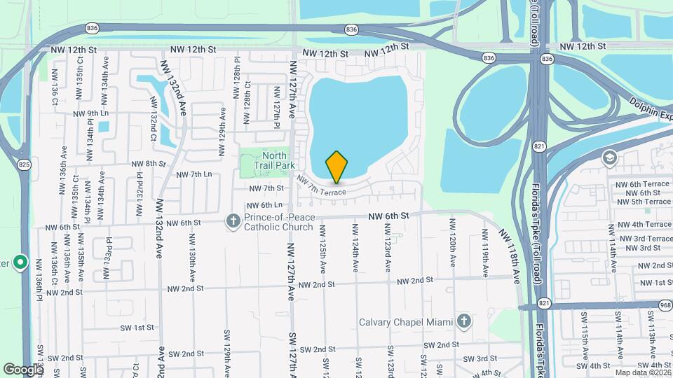 12442 NW 7th Ln Map and Location Details