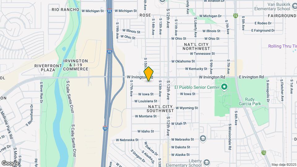 744 W Nevada St Map and Location Details