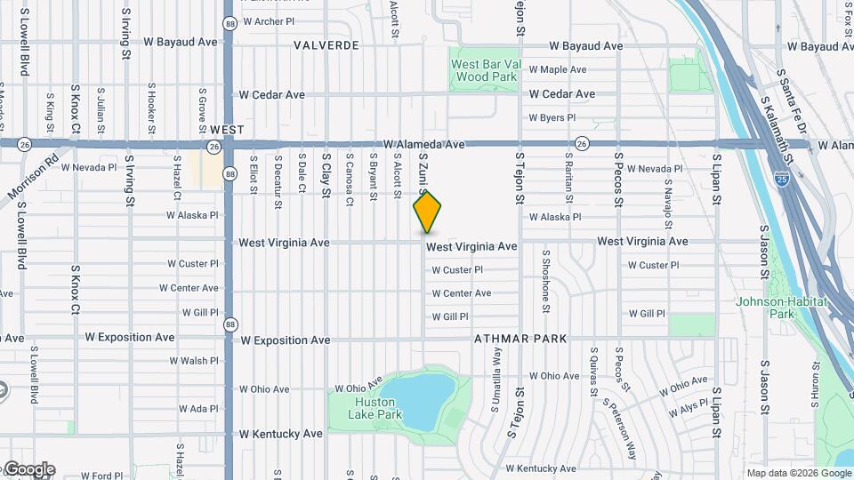 The Powderhorn Apartments Map and Location Details