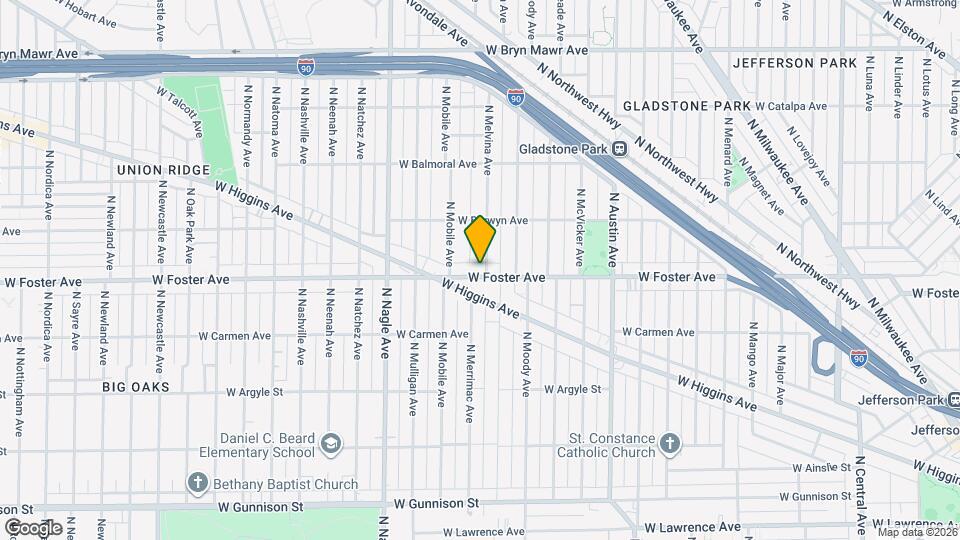 6218 W Foster Ave, Unit 123 Mapa y Detalles de la Ubicación