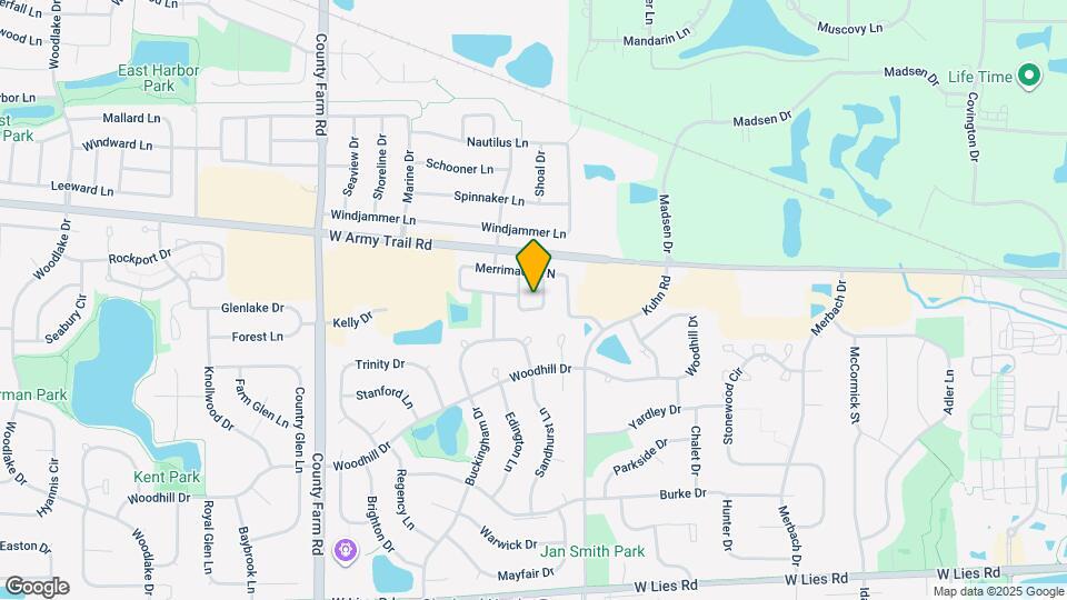 3722 Dory Cir E Map and Location Details