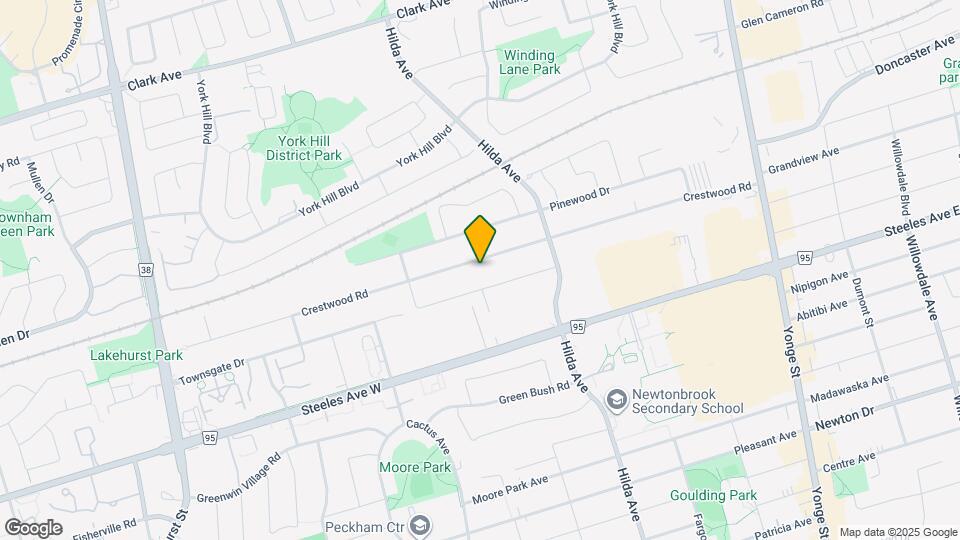 117 Crestwood Rd Map and Location Details