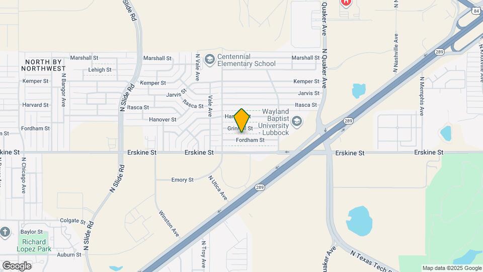 4634 Fordham St Map and Location Details