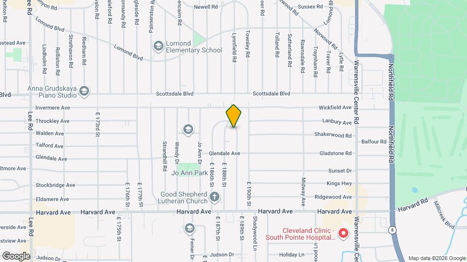 3846 E 189th St Map and Location Details