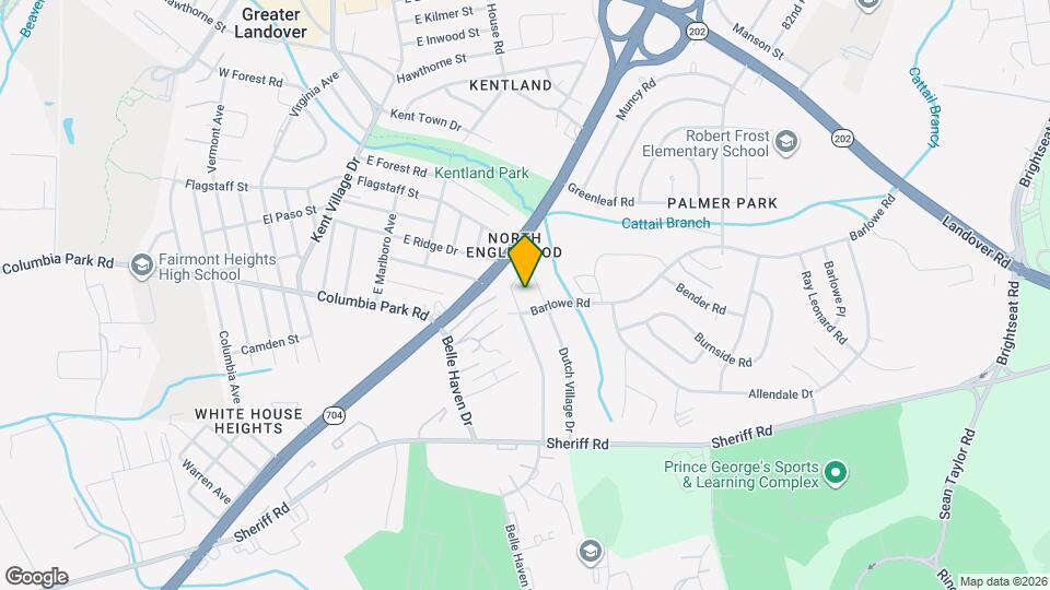 7306 Barlowe Rd Mapa y Detalles de la Ubicación