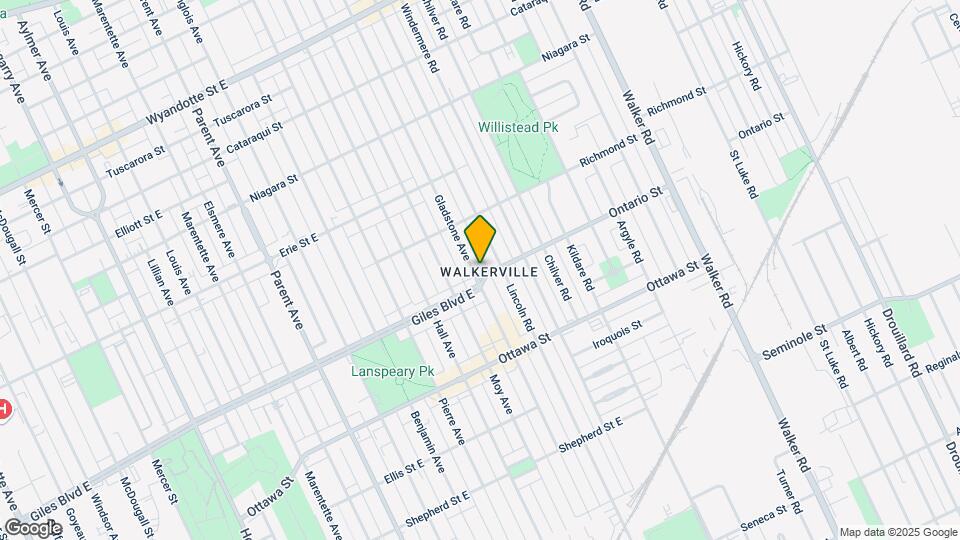 1516 Ontario St Map and Location Details