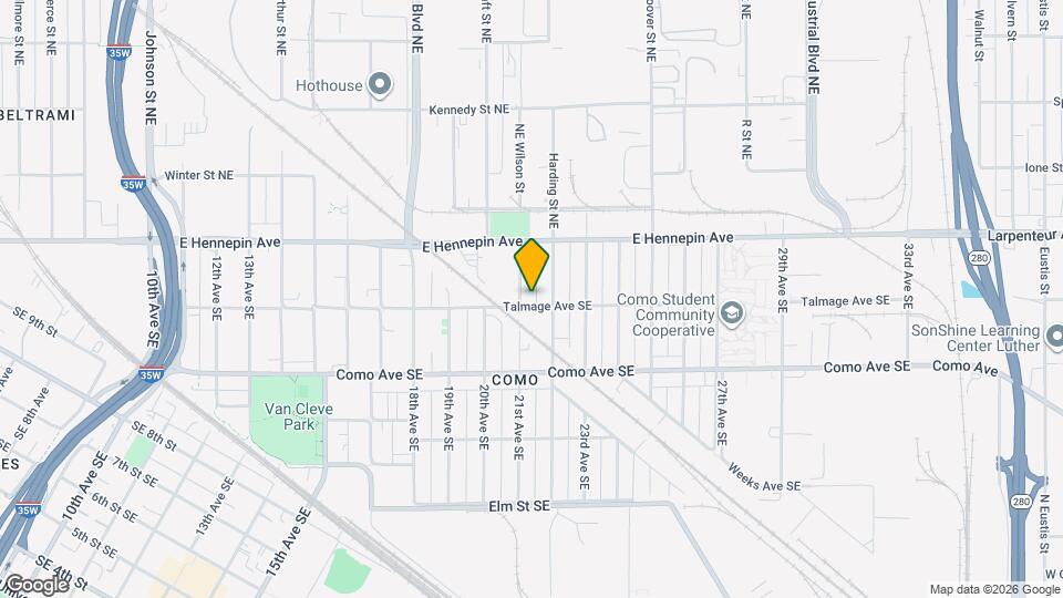 1060 21st Ave SE Map and Location Details