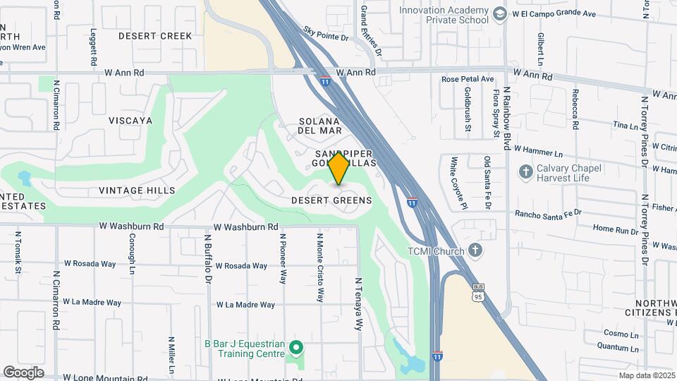 5257 Crooked Valley Dr Map and Location Details