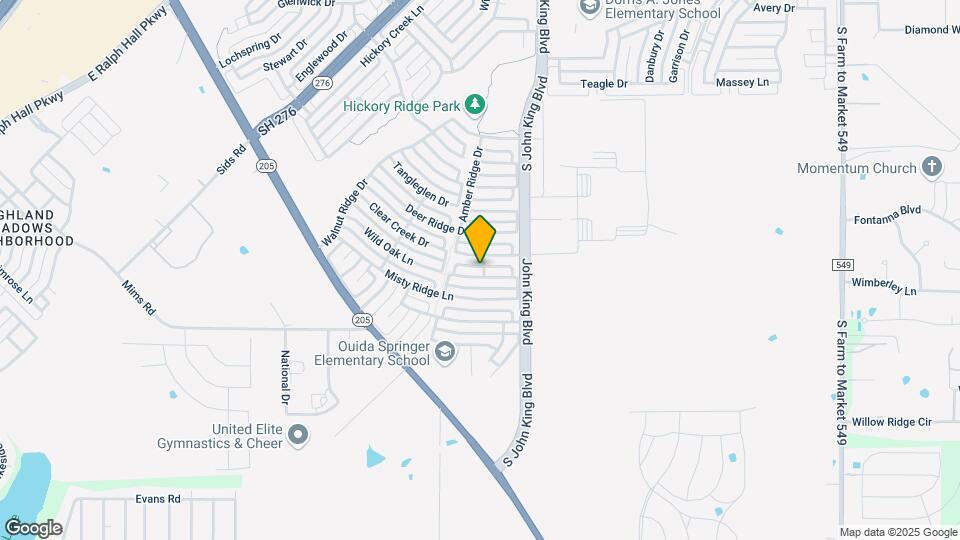 3030 Dusty Ridge Dr Map and Location Details