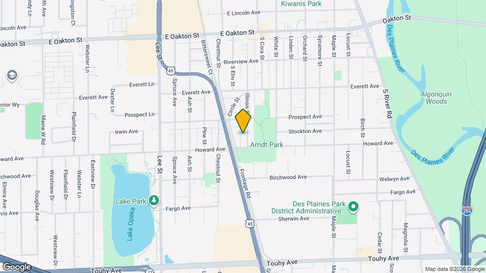 1960 Illinois St Map and Location Details