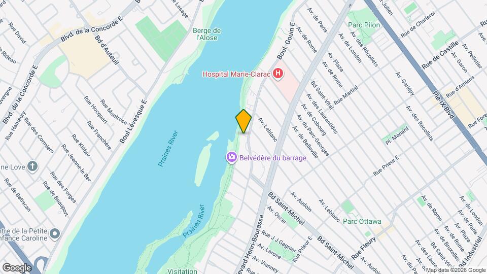 Le Bellevue Map and Location Details