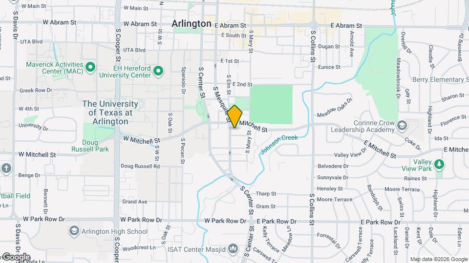 907 S Mesquite St Map and Location Details