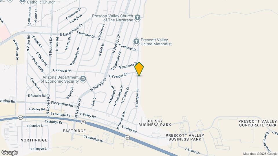 3325 E Yavapai Rd Map and Location Details