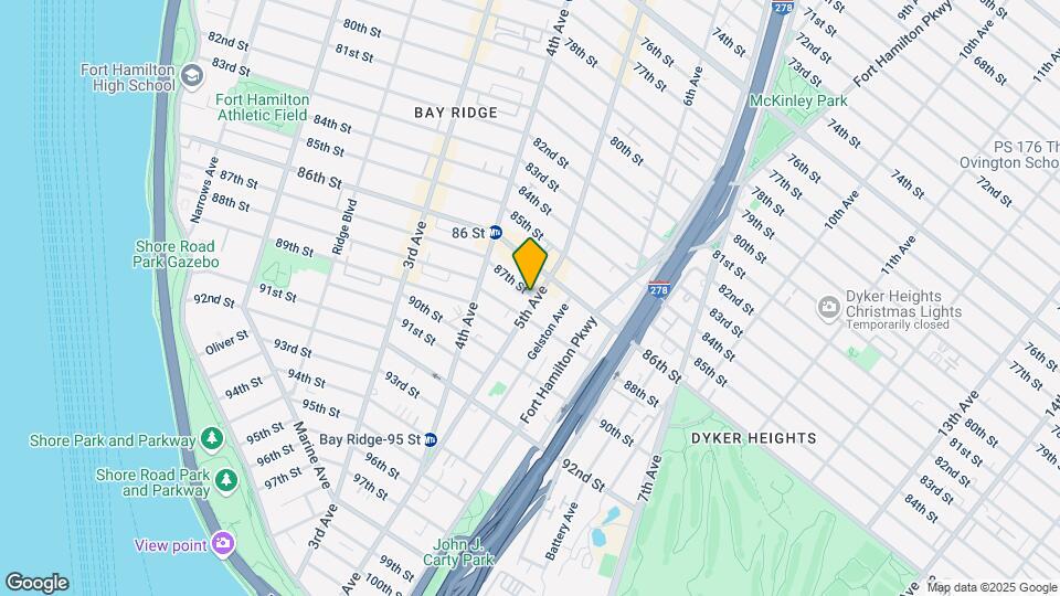 462-466 87th St Map and Location Details