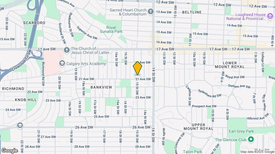 1510 16th Ave SW Map and Location Details