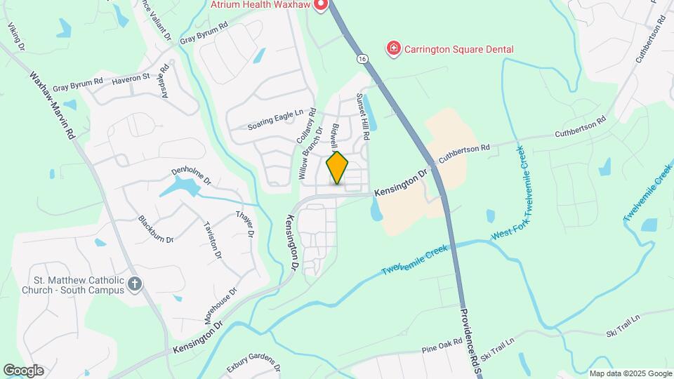 8101 Willow Branch Dr Mapa y Detalles de la Ubicación