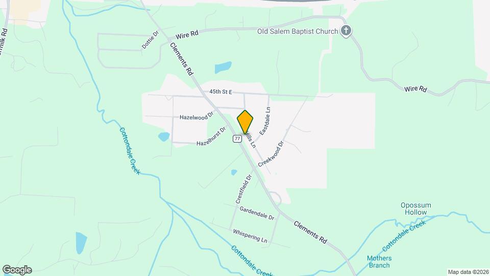 4804 Eastern Hills Ln, Unit 016 Map and Location Details