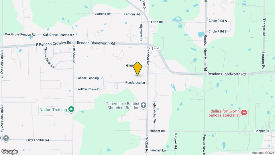 208 Ponderosa Ln Map and Location Details