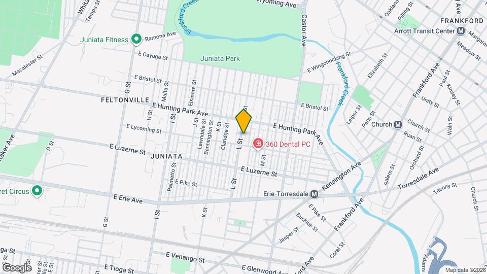 4119 L St, Unit Basement Mapa y Detalles de la Ubicación