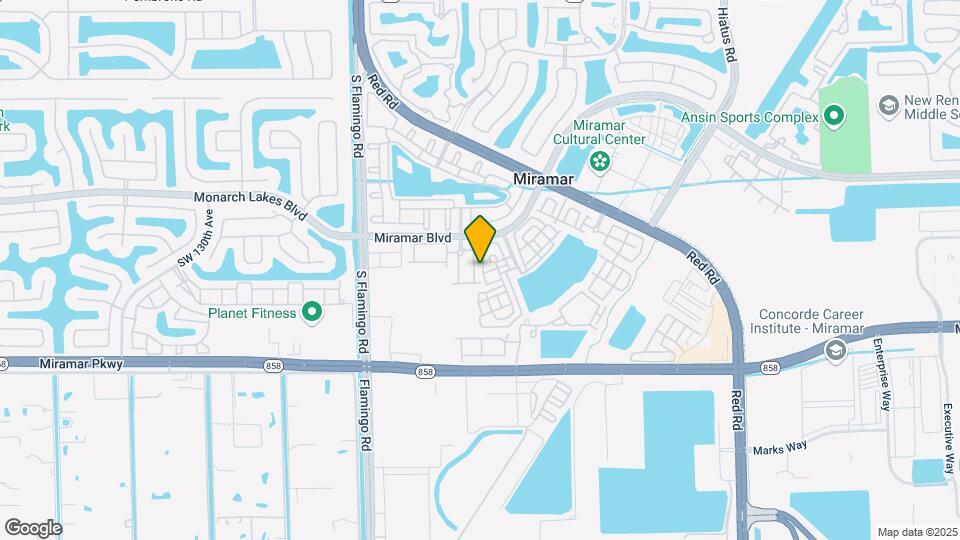 2701 SW 120th Terrace Map and Location Details