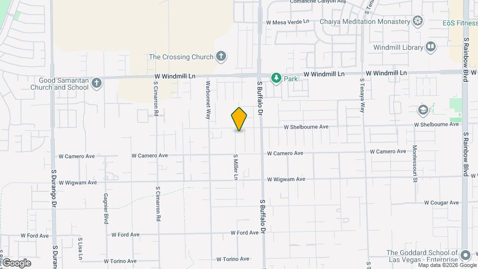 8330 S Miller Ln Map and Location Details