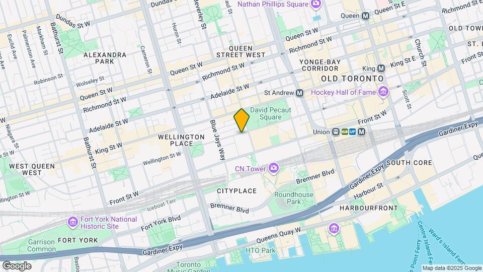 241 Wellington St W Map and Location Details