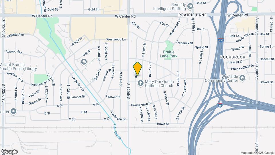 3333 S 119th St Map and Location Details