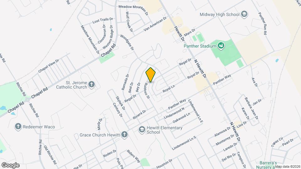 9301 Regal Dr Map and Location Details