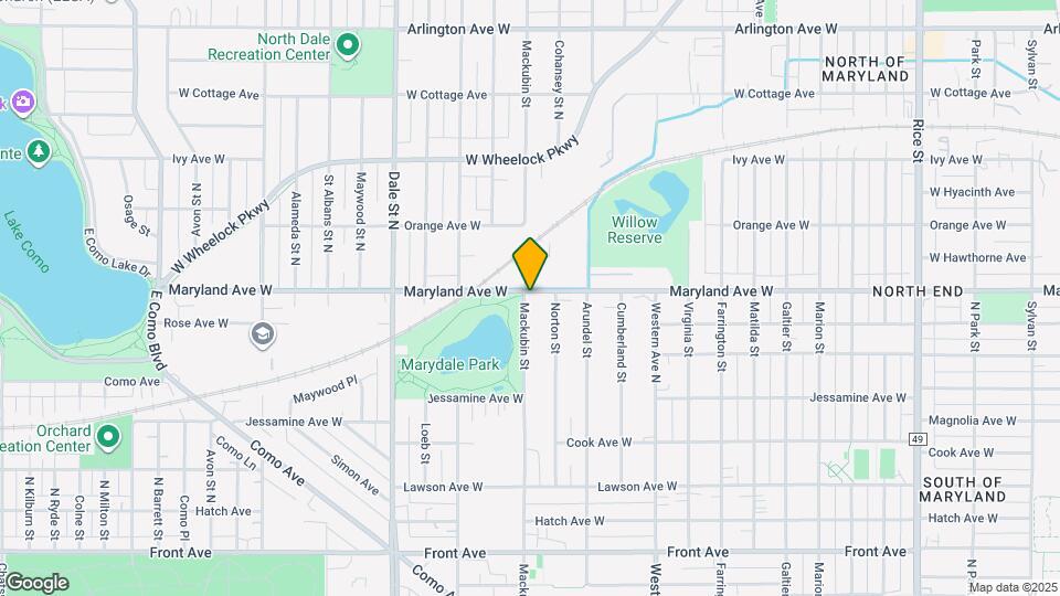 496 Maryland Ave W Map and Location Details