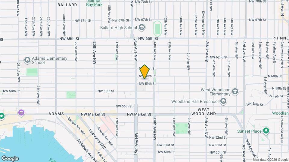 1428 NW 59th St Map and Location Details