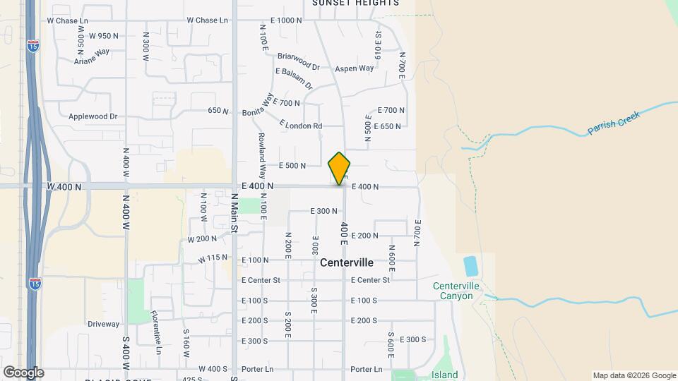 394 E Parrish Ln Map and Location Details